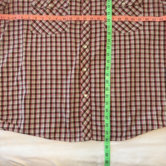 Dickies Button-Down Pearl Snap Shirt‎ Size XL - Picture 4 of 8